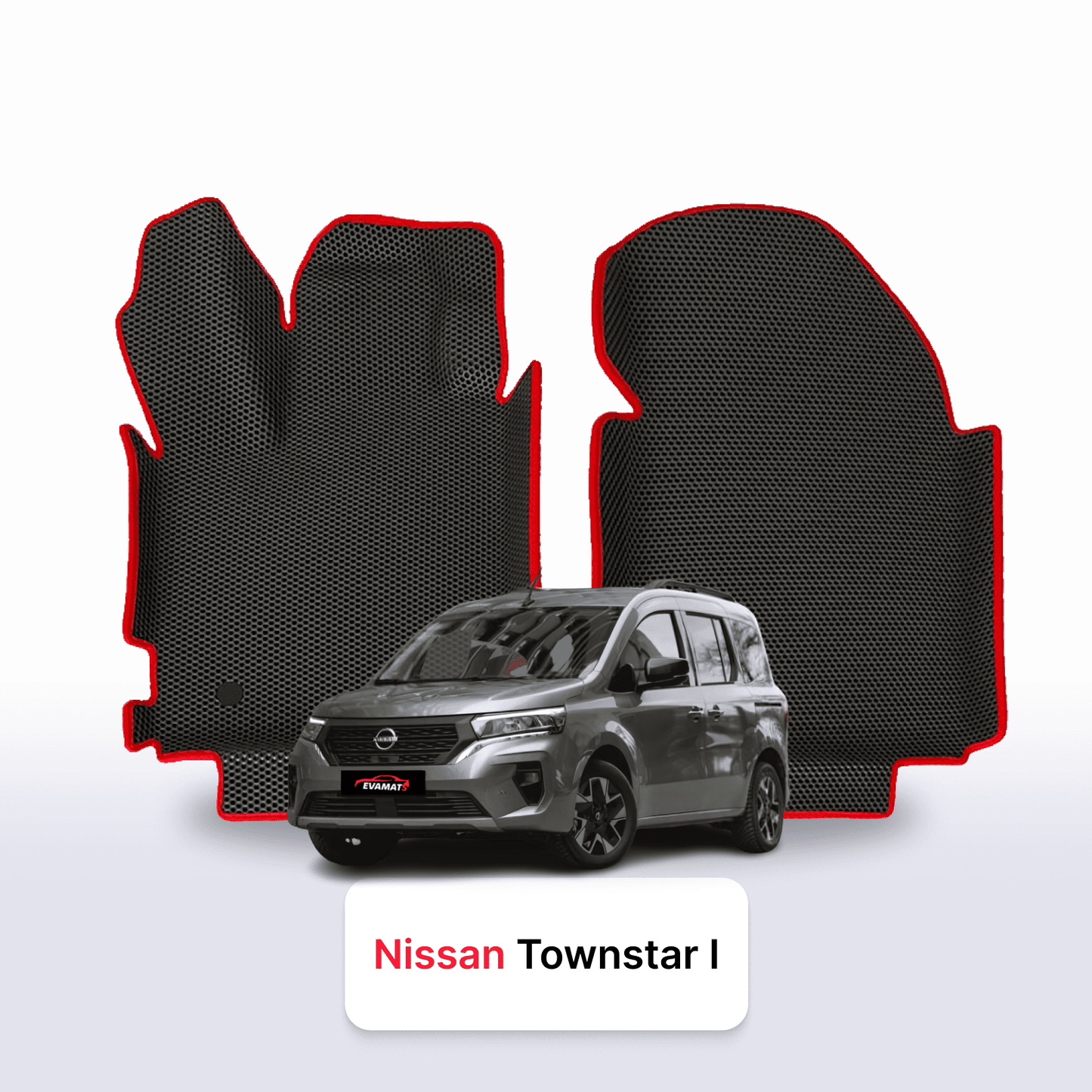 Car mats EVAMATS for Nissan Townstar I gen 2021-2025 year MINIVAN
