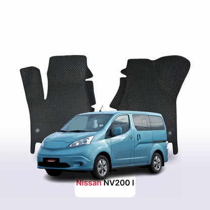 Car mats EVA for Nissan e-NV200 I gen 2014-2021 year MINIVAN