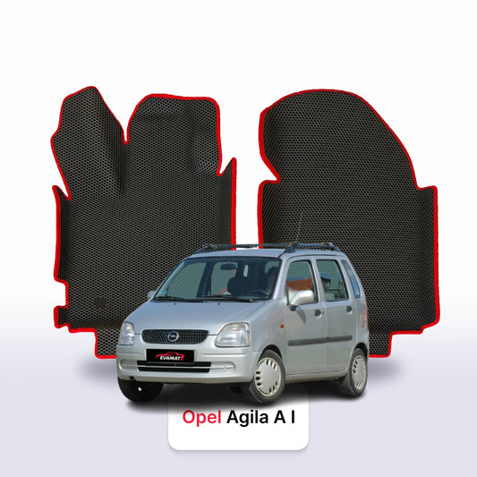 Car mats EVAMATS for Opel Agila A 1 gen 2000-2007 year HATCHBACK 5 door