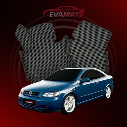 Tappetini per auto EVAMATS per Opel Astra G 2 gen 1998-2009 anno COUPE