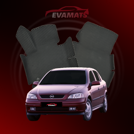 Car mats EVAMATS for Opel Astra G 2 gen 1998-2009 year HATCHBACK 5 door