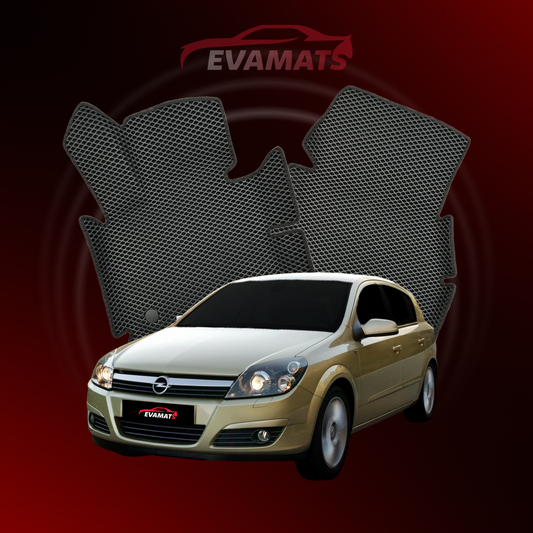 Car mats EVAMATS for Opel Astra H 3 gen 2004-2014 year HATCHBACK 5 door