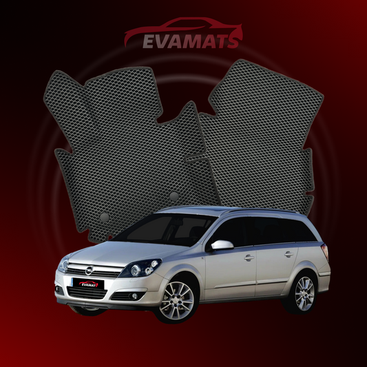 Alfombrillas de coche EVAMATS para Opel Astra H 3ª generación año 2004-2014 STATION WAGON