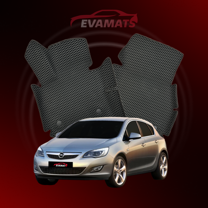 Tapis de voiture EVAMATS pour Opel Astra J 4 gen 2009-2018 année HATCHBACK 5 portes