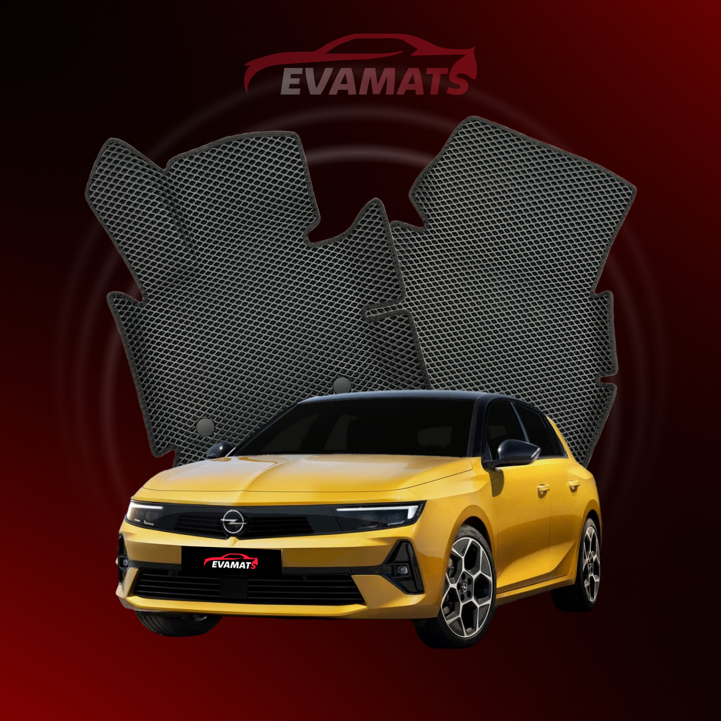 Autokoberce EVAMATS pro Opel Astra L 6 gen 2021-2024 rok HATCHBACK 5dv.