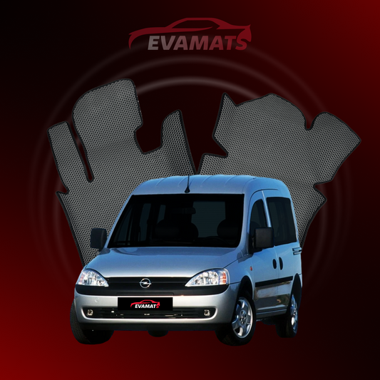 Car mats EVAMATS for Opel Combo C 2 gen 2001-2011 year MINIVAN