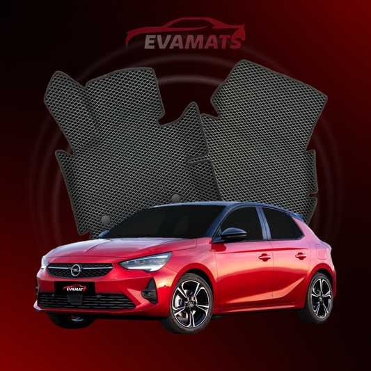 Car mats EVAMATS for Opel Corsa F 6 gen 2019-2025 year HATCHBACK 5 door