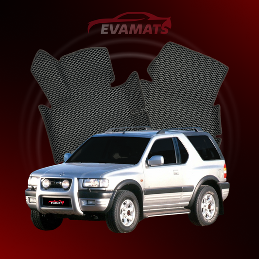 Fußmatten EVAMATS für Opel Frontera B 2 Gen 1998-2004 Baujahr SUV 3-Türer