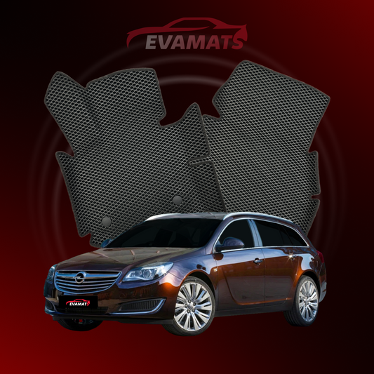 Alfombrillas de coche EVAMATS para Opel Insignia 1ª generación año 2008-2017 STATION WAGON