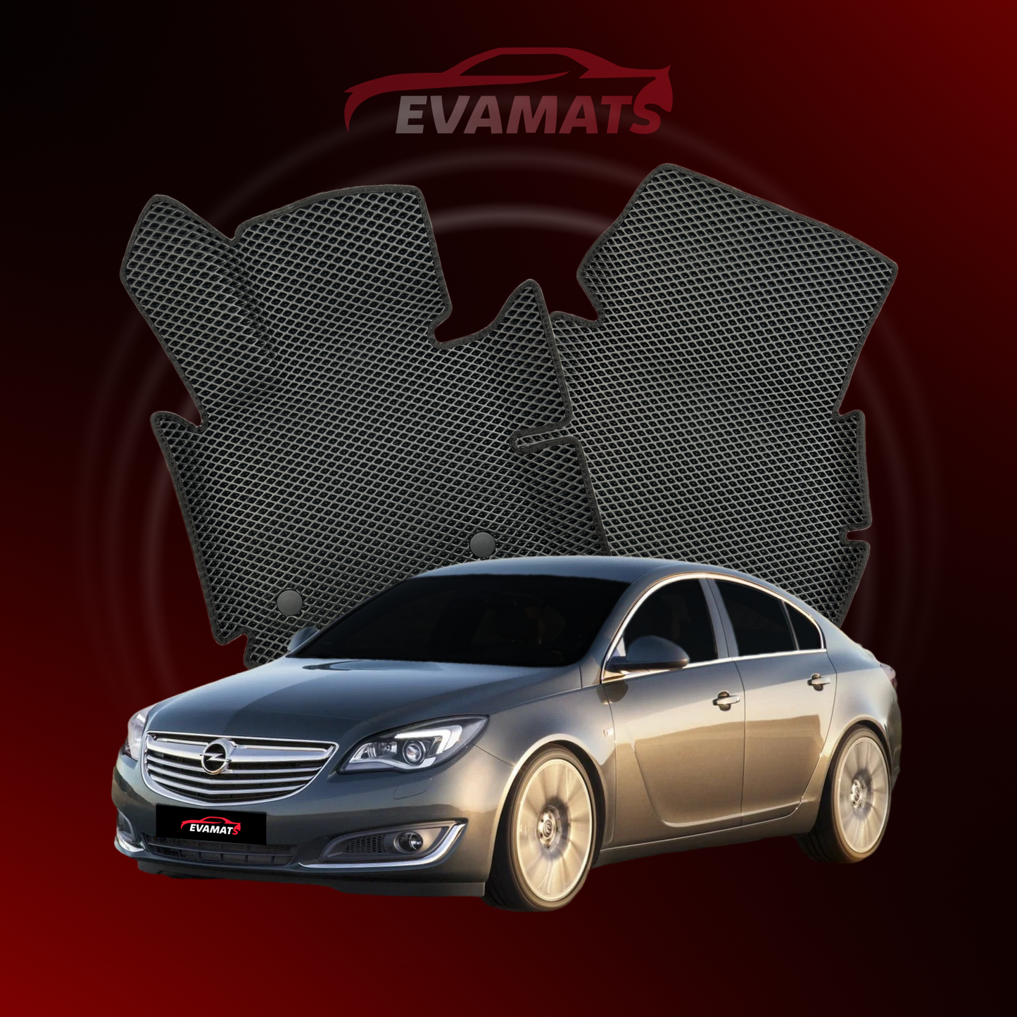 Tapis de voiture EVAMATS pour Opel Insignia 1 génération 2008-2017 année LIFTBACK