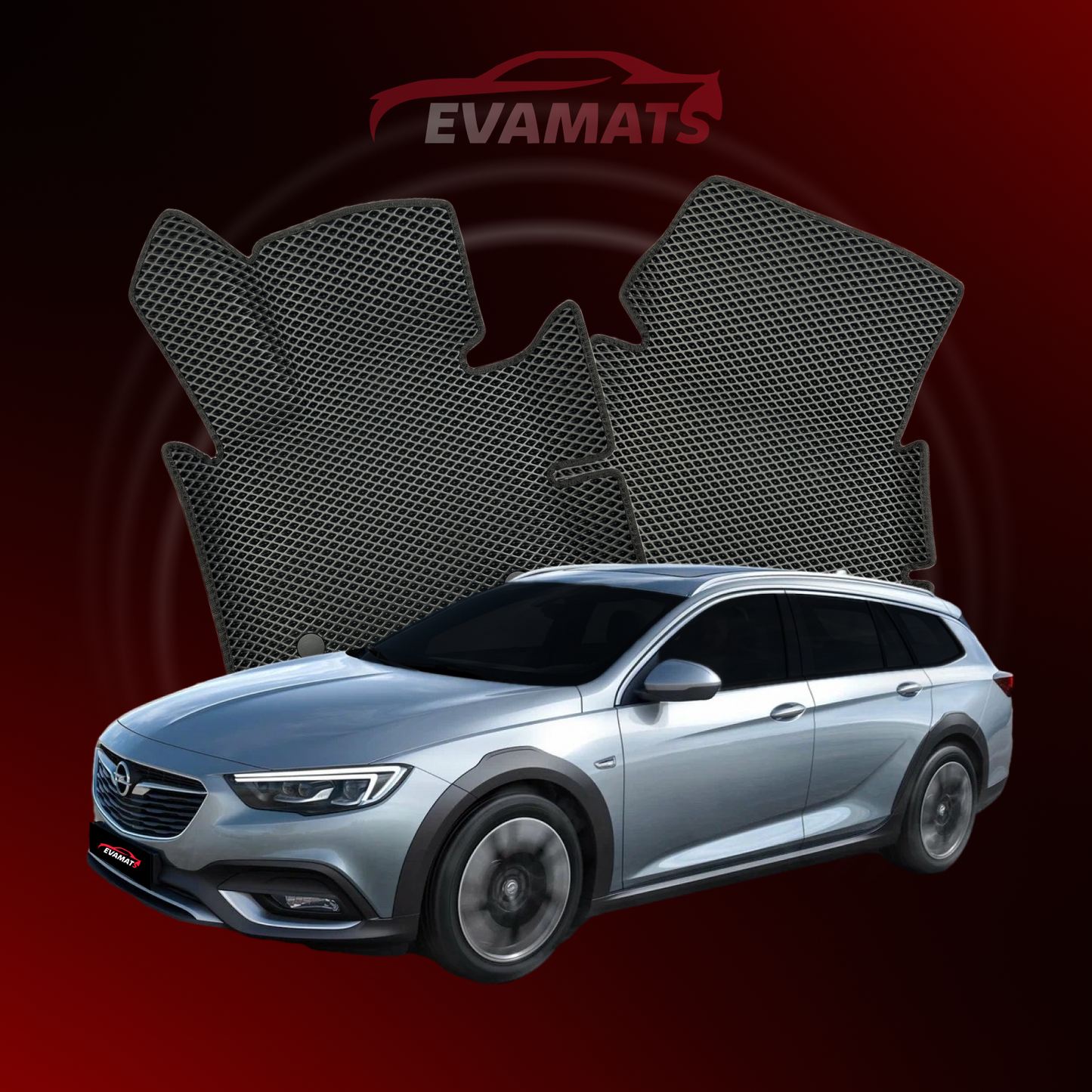 Autokoberce EVAMATS pro Opel Insignia Country Tourer 2 gen 2017-2020 rok STATION WAGON