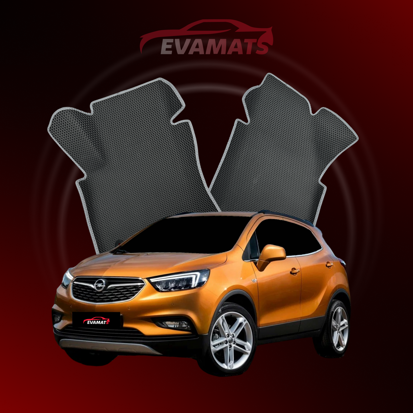 Car mats EVAMATS for Opel Mokka 1 gen 2012-2020 year SUV