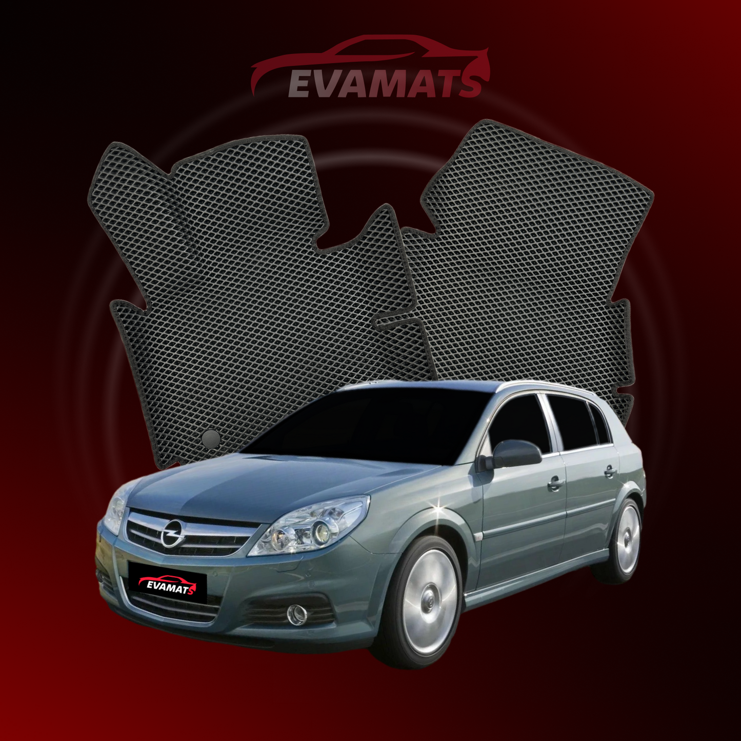 Autokoberce EVAMATS pro Opel Signum 1 gen 2003-2008 rok HATCHBACK 5dv.