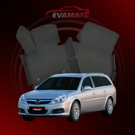 Car mats EVAMATS for Opel Vectra C 3 gen 2002-2008 year STATION WAGON