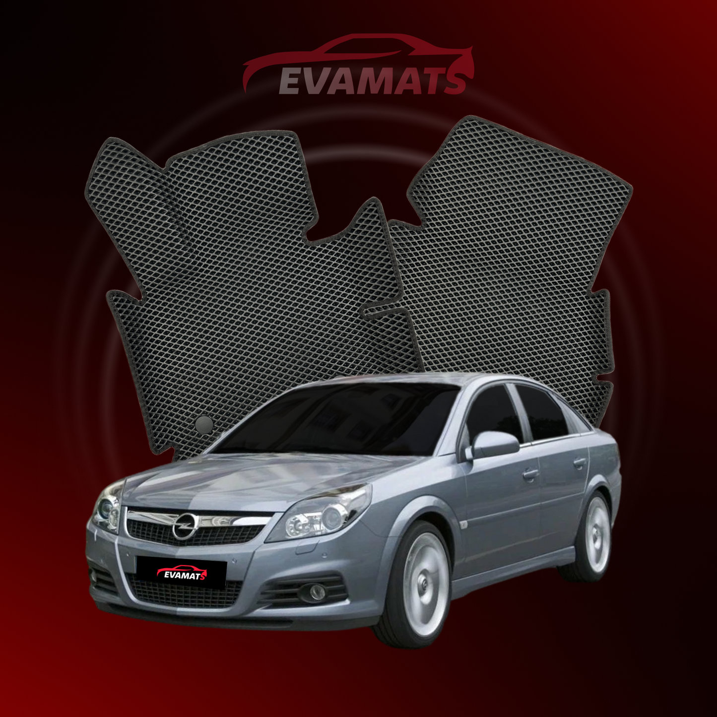 Tapis de voiture EVAMATS pour Opel Vectra C 3 gen 2002-2008 année LIFTBACK