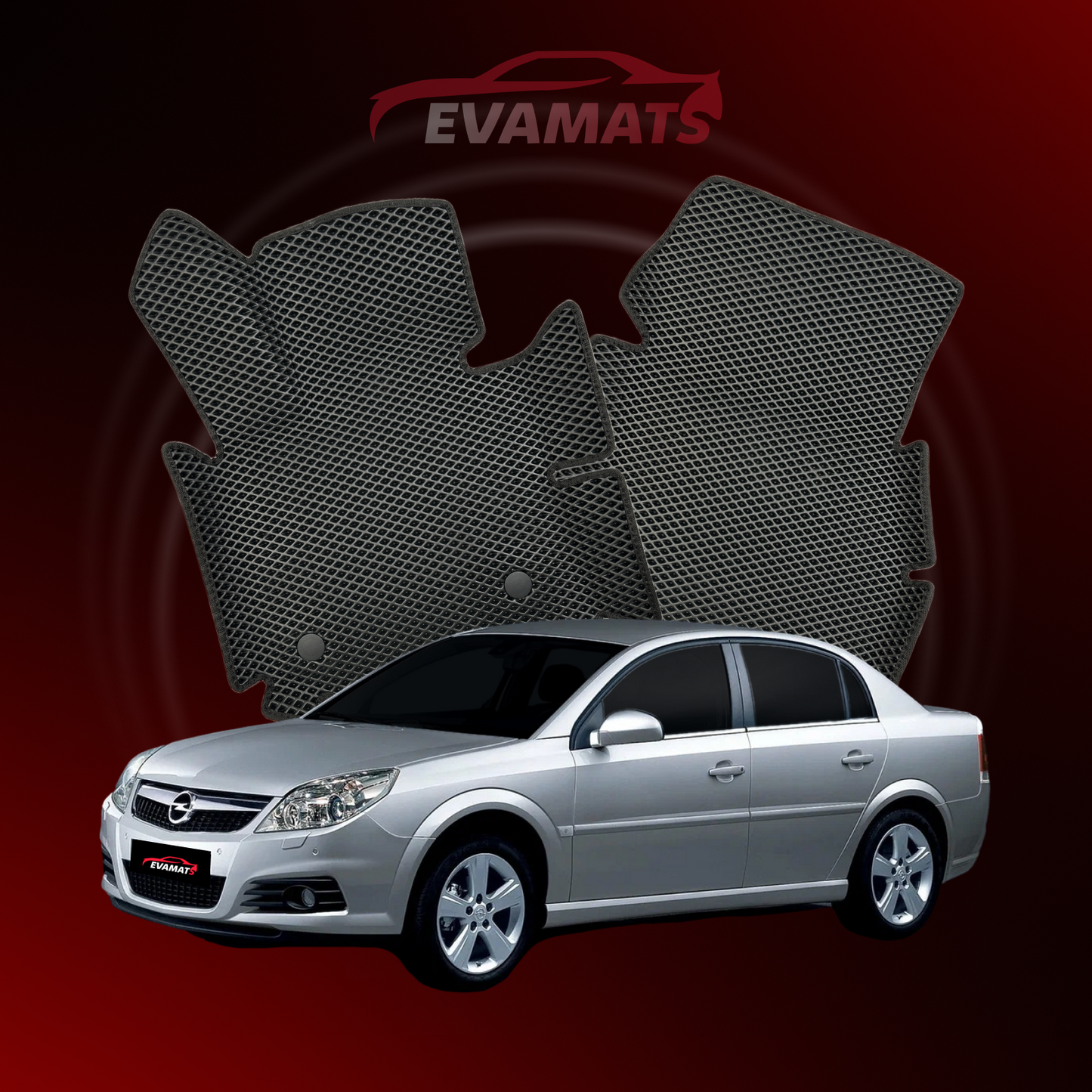 Tapis de voiture EVAMATS pour Opel Vectra C 3 gen 2002-2008 année BERLINE