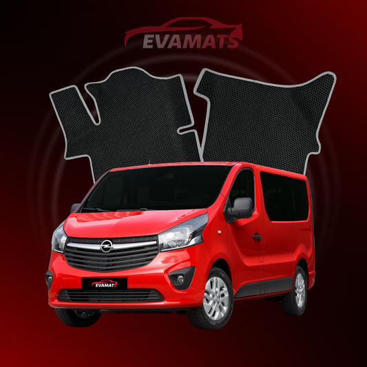 Autokoberce EVAMATS pre Opel Vivaro B 2 gen 2014-2019 ročník MINIVAN