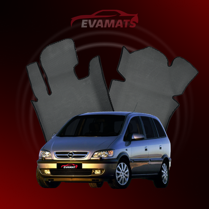 Car mats EVAMATS for Opel Zafira A 1 gen 1999-2006 year MINIVAN