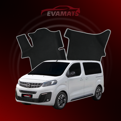 Alfombrillas de coche EVAMATS para Opel Zafira Life 1ª generación año 2019-2025 MINIVAN S