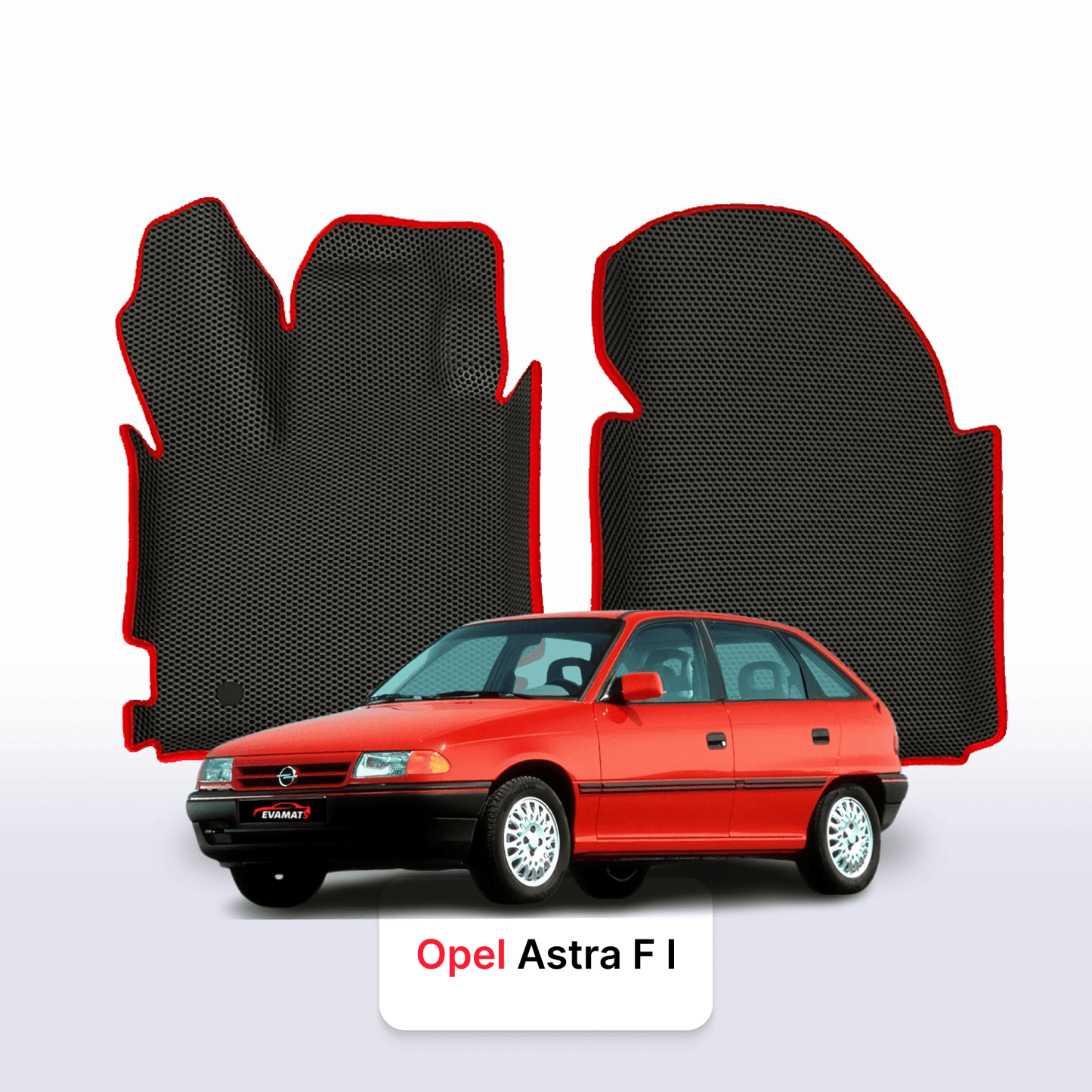 Car mats EVAMATS for Opel Astra F 1 gen 1991-2002 year HATCHBACK 5 door