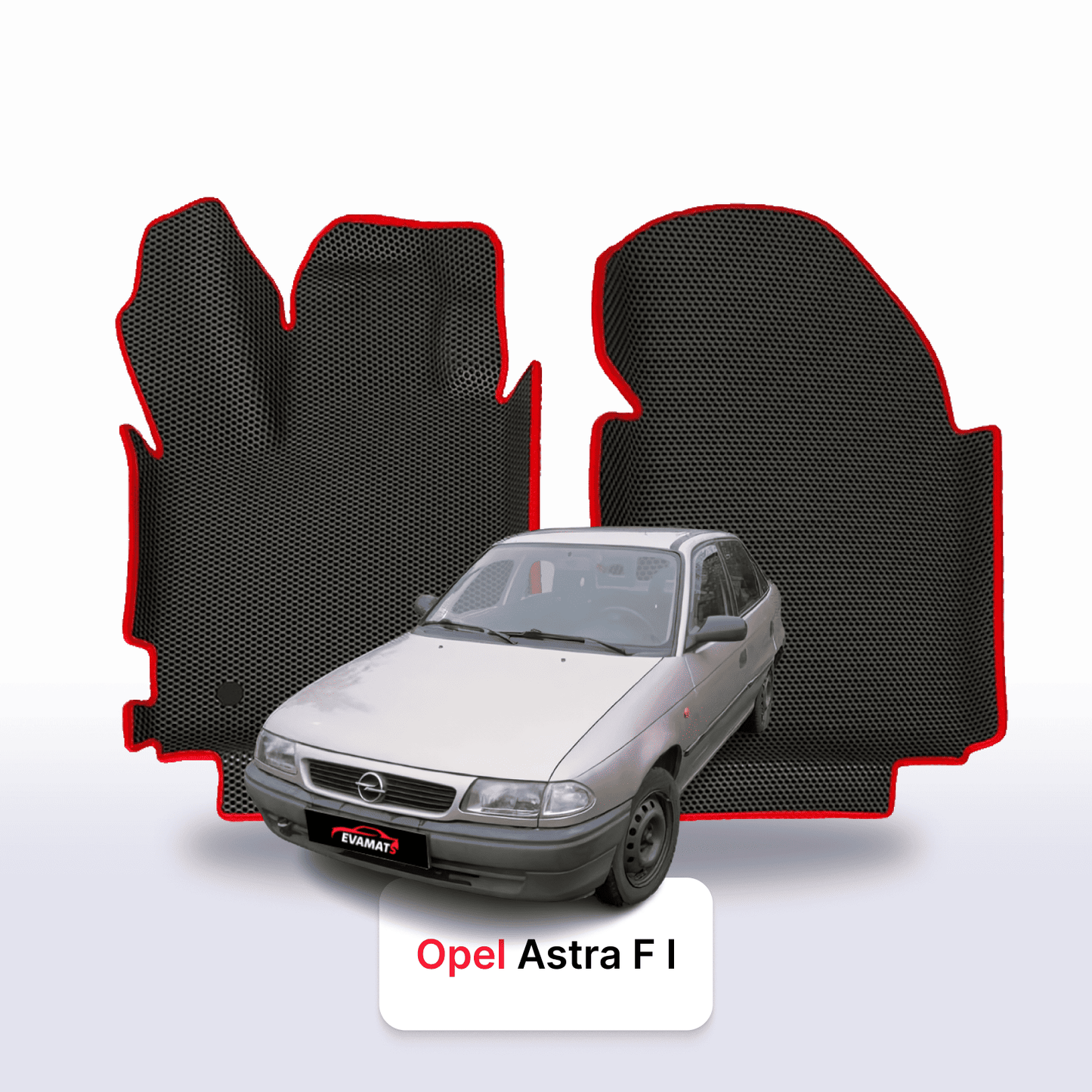 Car mats EVAMATS for Opel Astra F 1 gen 1991-2002 year SEDAN