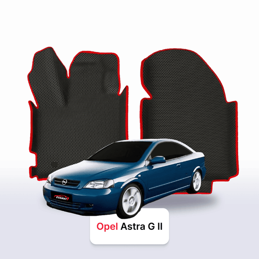 Car mats EVAMATS for Opel Astra G 2 gen 1998-2009 year COUPE