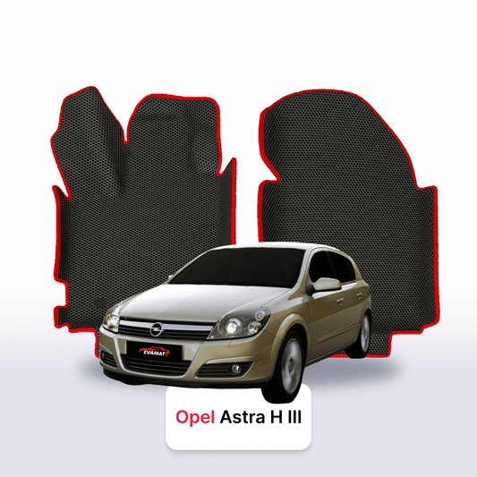 Car mats EVAMATS for Opel Astra H 3 gen 2004-2014 year HATCHBACK 5 door