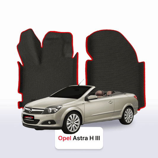 Car mats EVAMATS for Opel Astra H 3 gen 2004-2014 year CABRIO