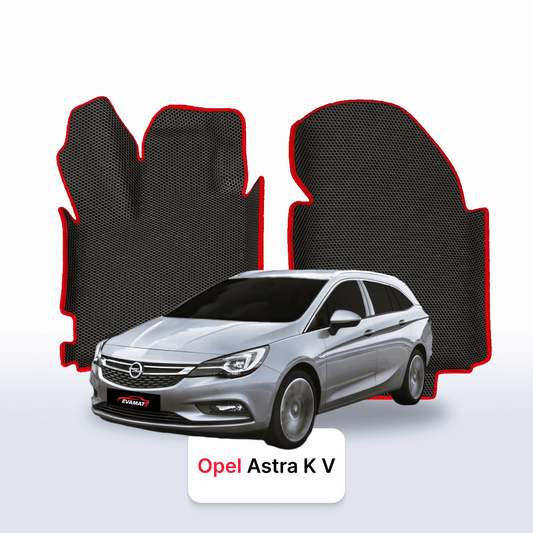 Car mats EVAMATS for Opel Astra K 5 gen 2015-2021 year STATION WAGON
