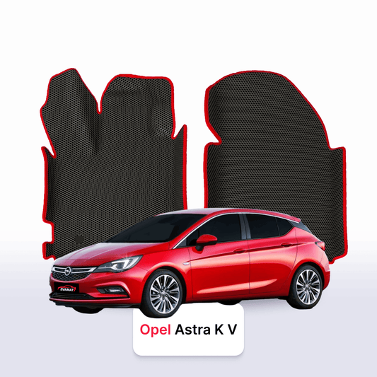 Car mats EVAMATS for Opel Astra K 5 gen 2015-2021 year HATCHBACK 5 door