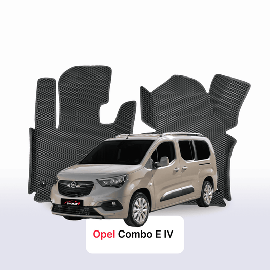 Car mats EVAMATS for Opel Combo E 4 gen 2018-2025 year Minivan XL
