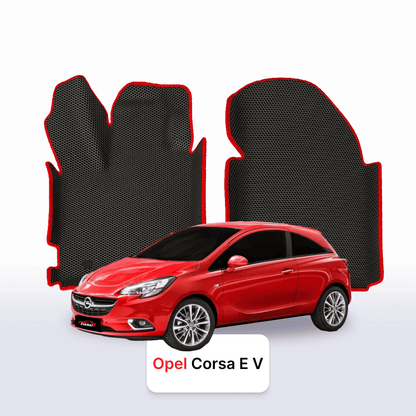 Car mats EVAMATS for Opel Corsa E 5 gen 2014-2019 year HATCHBACK 3 door