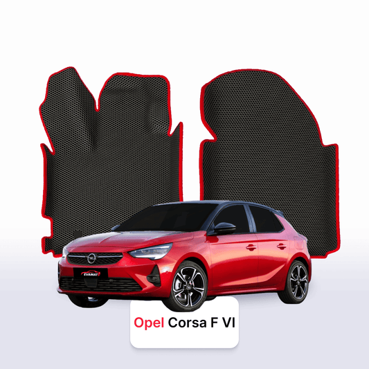 Car mats EVAMATS for Opel Corsa F 6 gen 2019-2025 year HATCHBACK 5 door