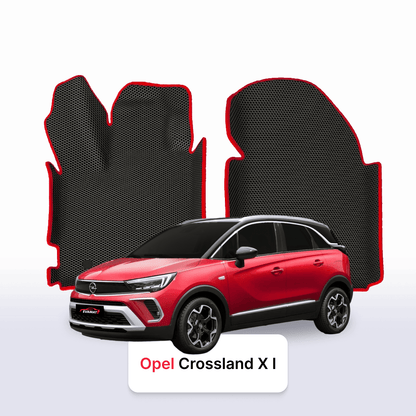 Car mats EVAMATS for Opel Crossland X 1 gen 2017-2025 year SUV