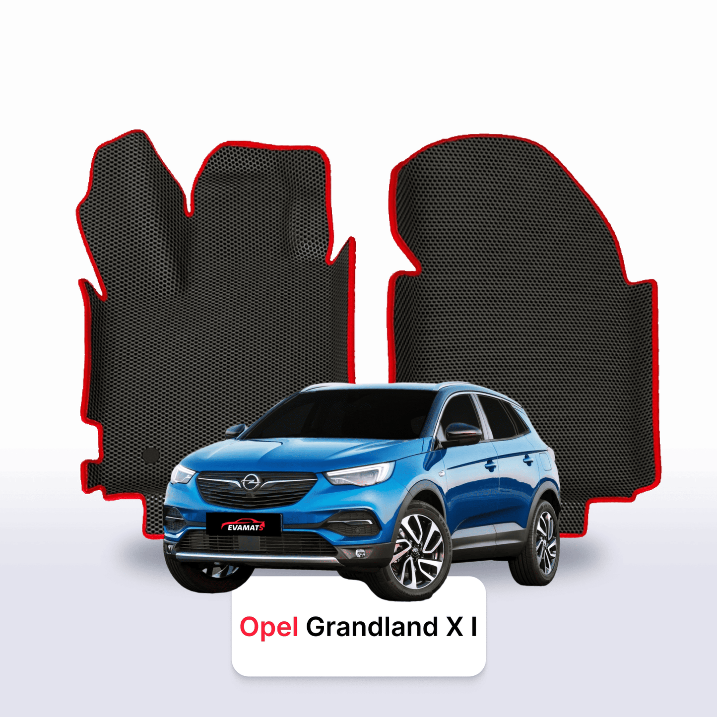 Car mats EVAMATS for Opel Grandland X 1 gen 2017-2024 year SUV