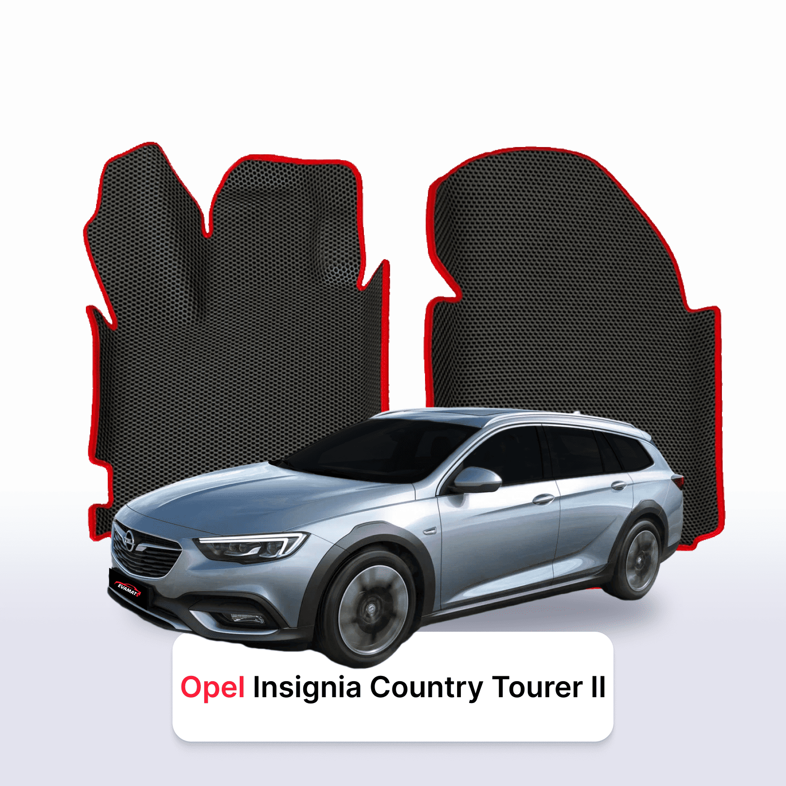 Car mats EVA for Opel Insignia Country Tourer 2 gen 2017-2020 year STATION WAGON