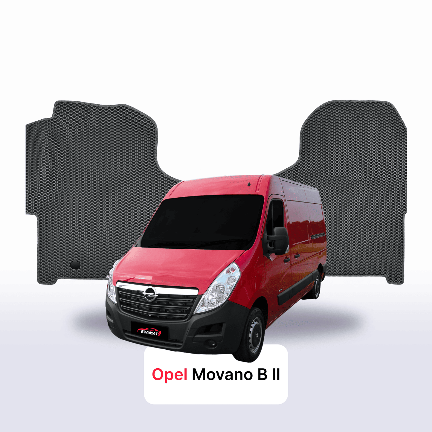 Car mats EVAMATS for Opel Movano B 2 gen 2010-2022 year BUS