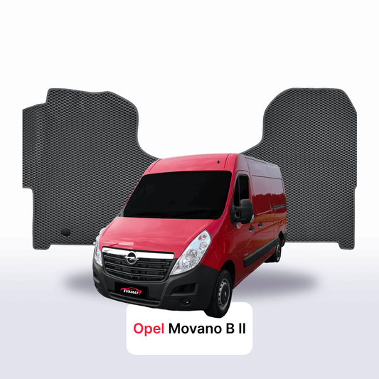 Car mats EVAMATS for Opel Movano B 2 gen 2010-2022 year BUS