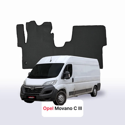 Car mats EVAMATS for Opel Movano C 3 gen 2022-2025 year BUS