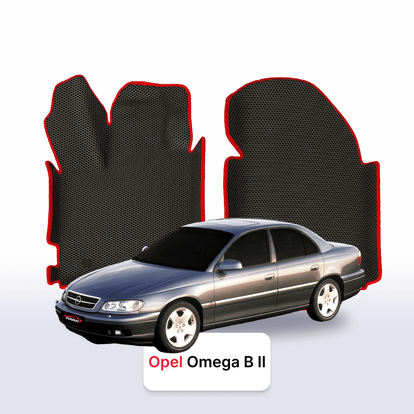 Car mats EVAMATS for Opel Omega B 2 gen 1994-2004 year SEDAN