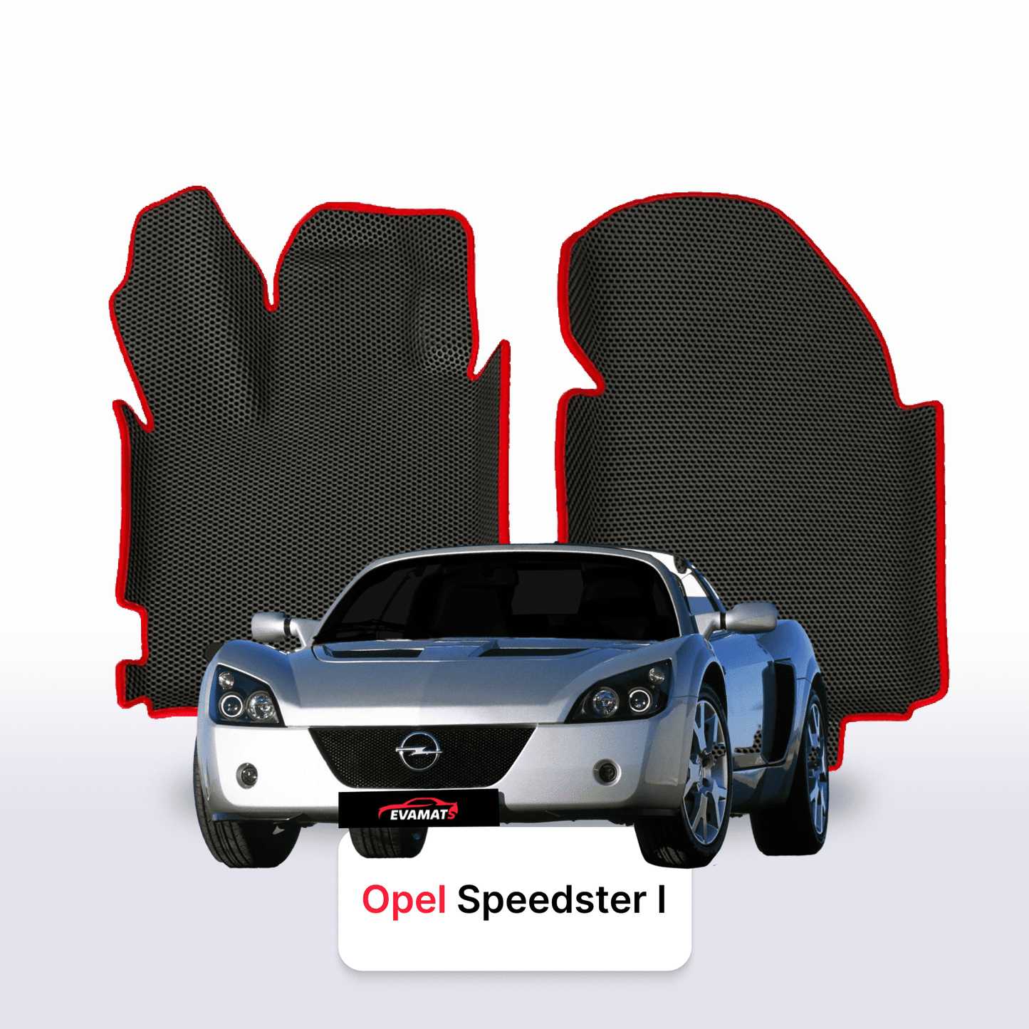 Car mats EVAMATS for Opel Speedster 1 gen 2000-2005 year ROADSTER