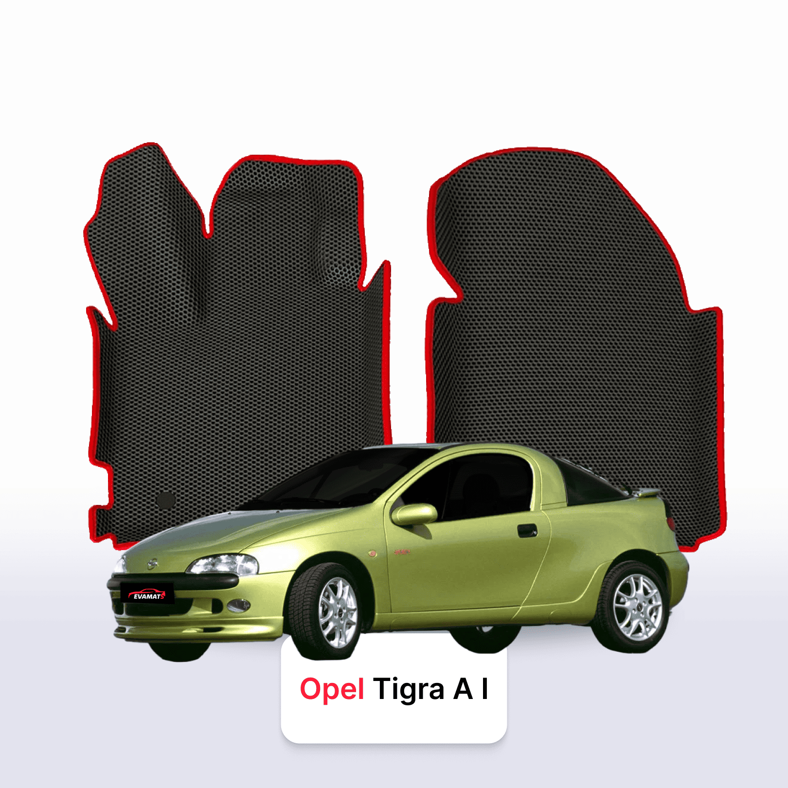 Car mats EVA for Opel Tigra A 1 gen 1994-2001 year COUPE