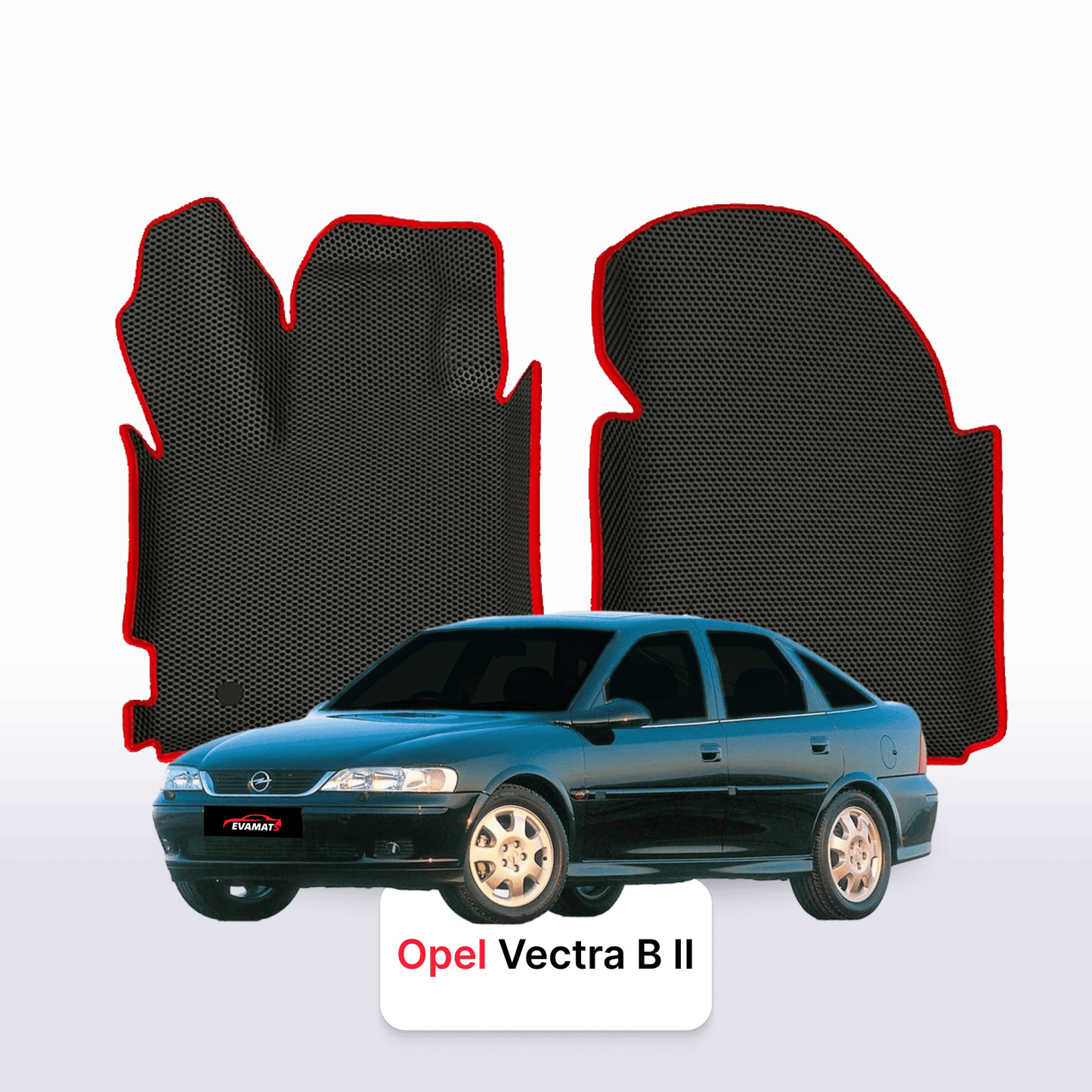 Car mats EVAMATS for Opel Vectra B 2 gen 1995-2002 year LIFTBACK
