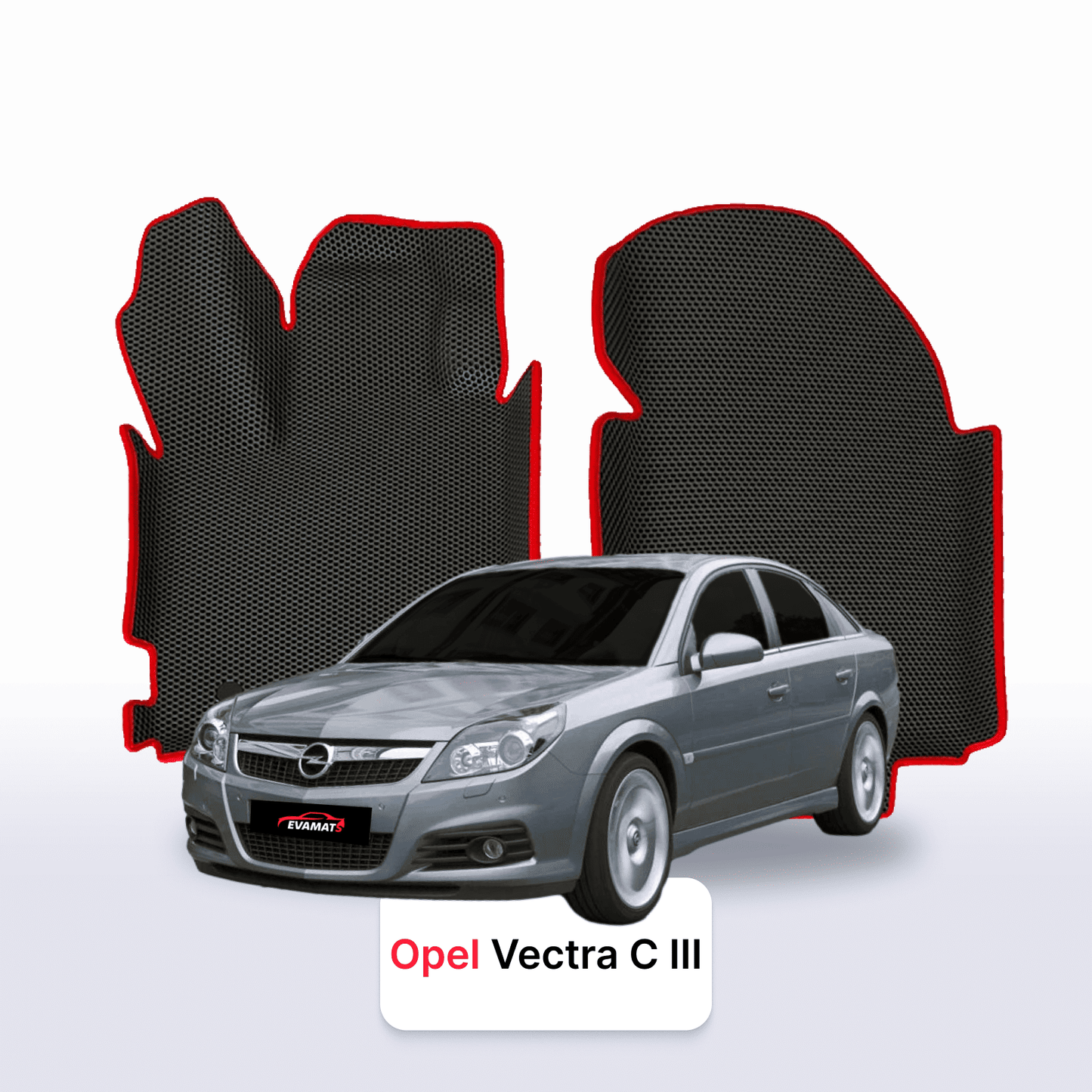 Car mats EVAMATS for Opel Vectra C 3 gen 2002-2008 year LIFTBACK