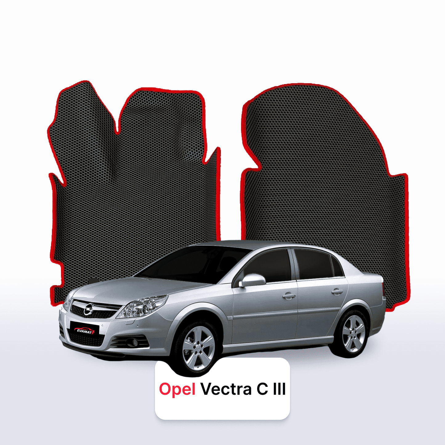 Car mats EVAMATS for Opel Vectra C 3 gen 2002-2008 year SEDAN