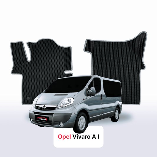 Car mats EVAMATS for Opel Vivaro A 1 gen 2001-2014 year MINIVAN