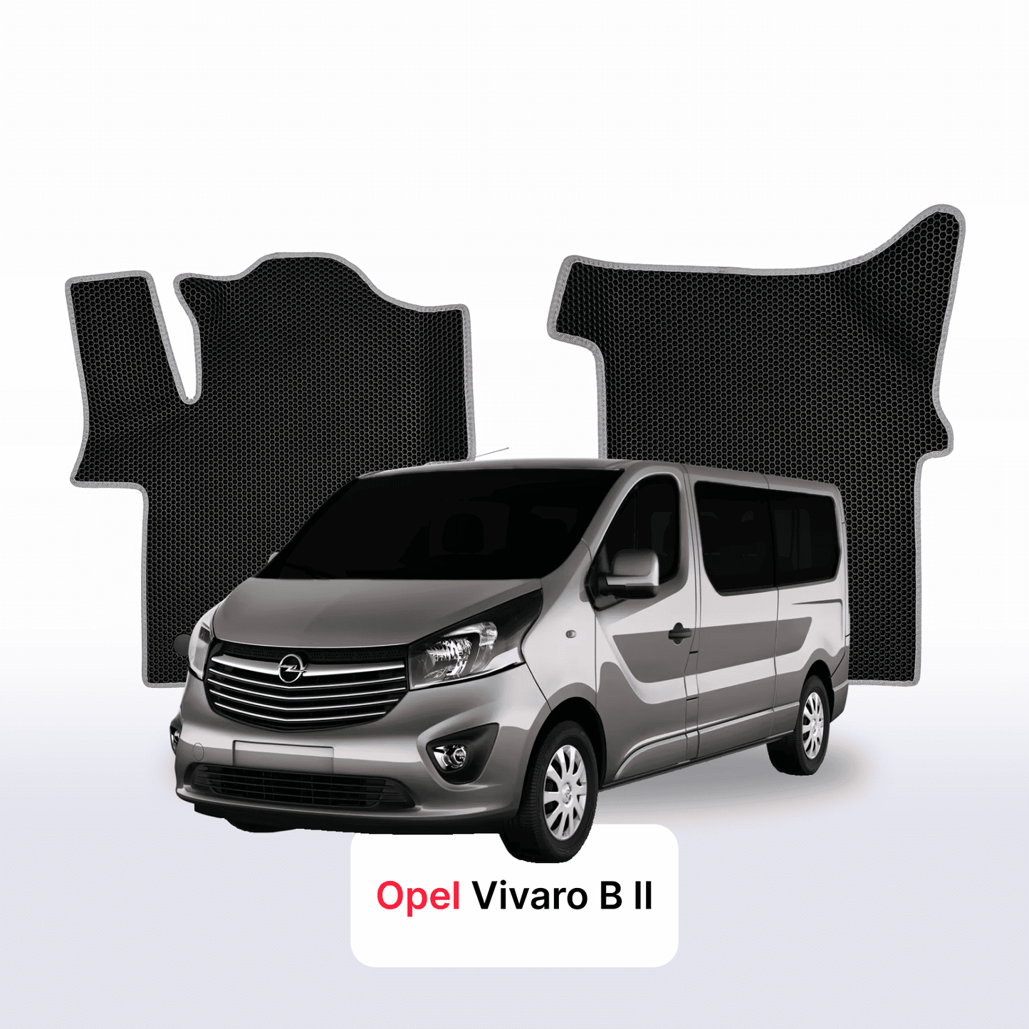 Car mats EVA for Opel Vivaro B 2 gen 2014-2019 year MINIVAN LONG