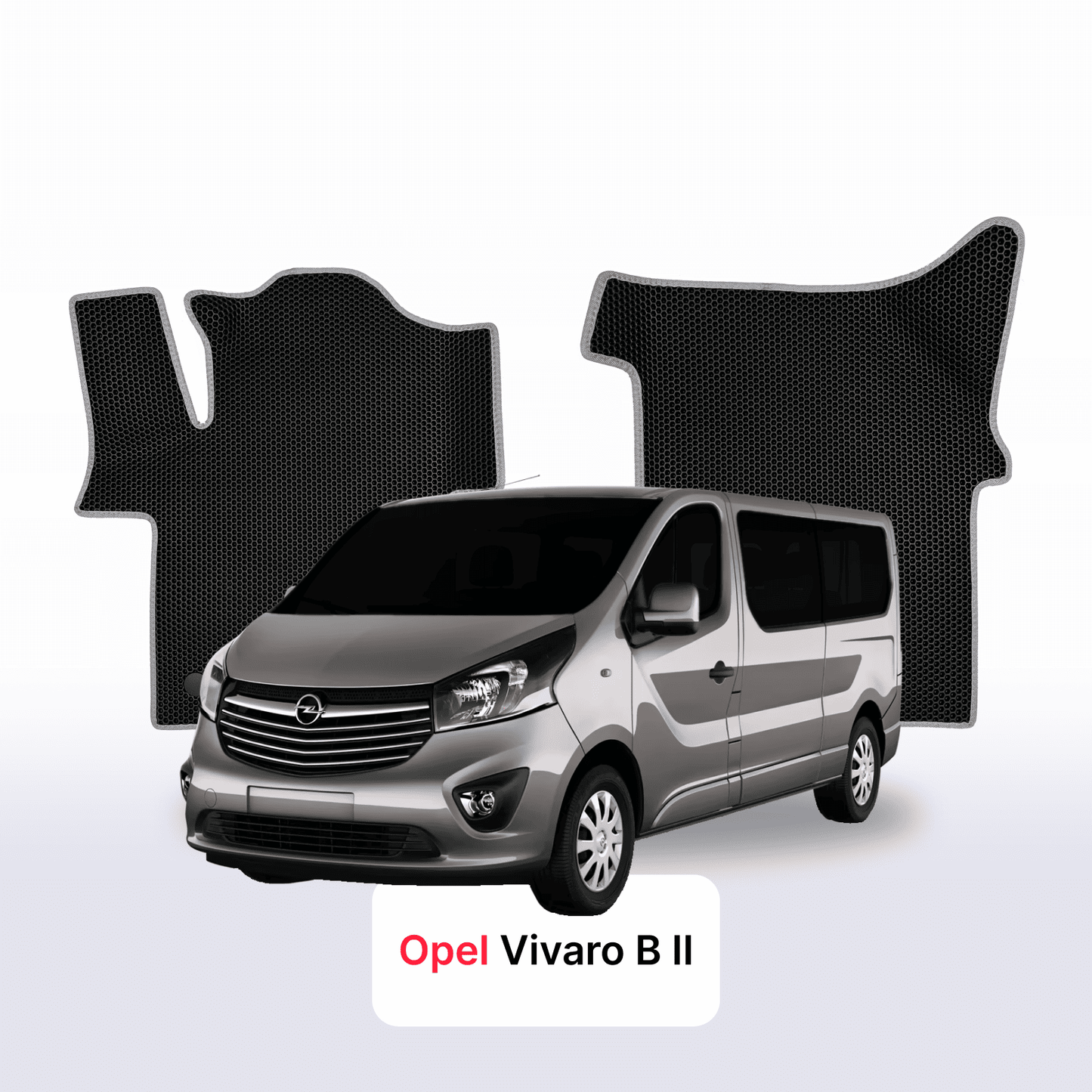 Car mats EVAMATS for Opel Vivaro B 2 gen 2014-2019 year MINIVAN LONG