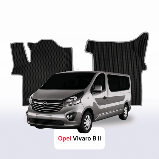 Car mats EVAMATS for Opel Vivaro B 2 gen 2014-2019 year MINIVAN LONG