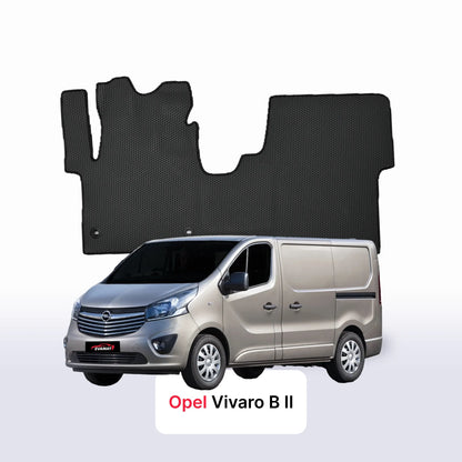 Car mats EVAMATS for Opel Vivaro B 2 gen 2014-2019 year VAN